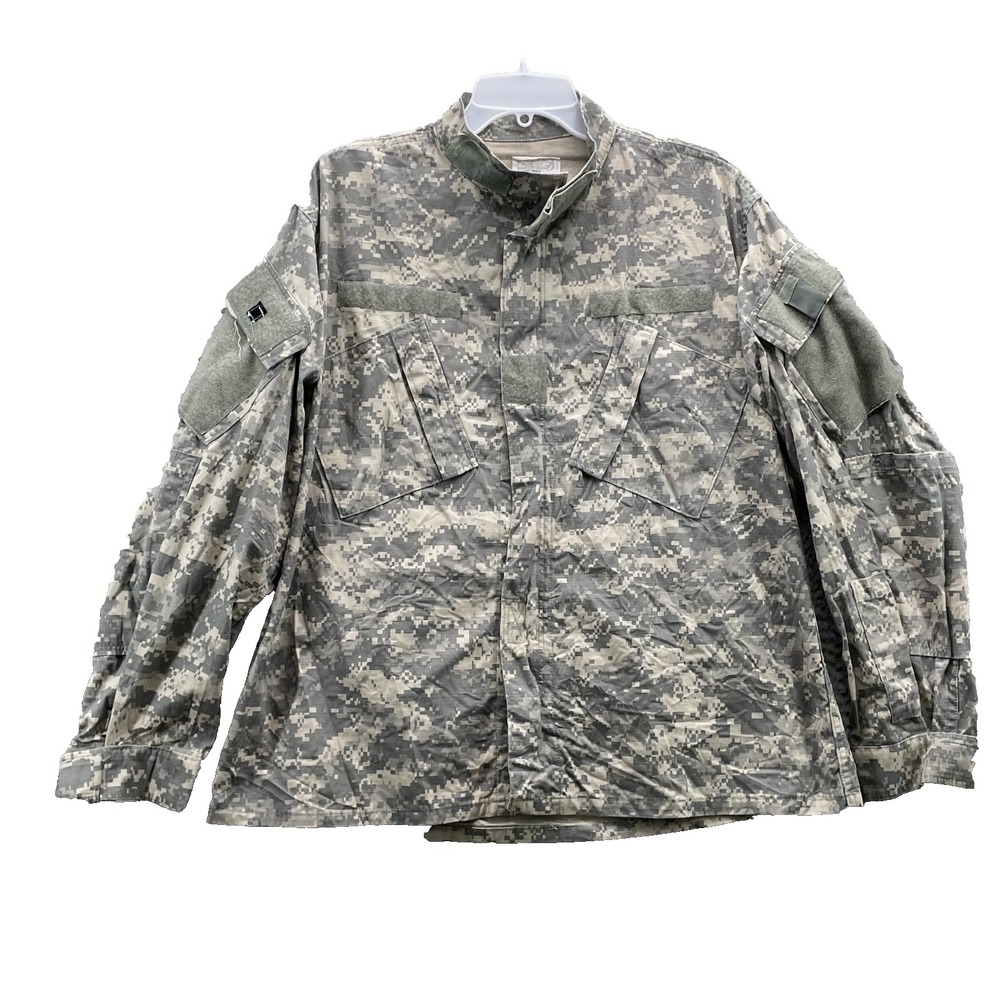 US ARMY Uniform Coat Jacket Men's Large Reg Digital Camo Work Tactical‎ Military